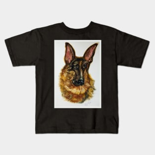 German Shepherd Kids T-Shirt